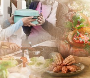 Le plat envoyé au voisin, une assiette pour entretenir les liens