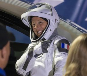 Sophie Adenot en route vers la Terre