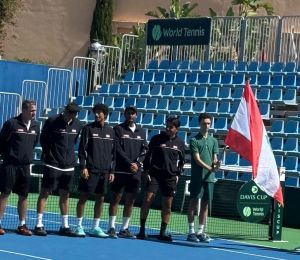 Coupe Davis: le Liban à une victoire de faire tomber la Syrie