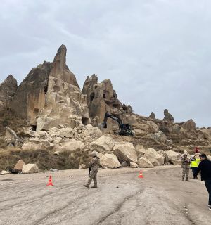 Turquie: trois morts dans un effondrement rocheux en Cappadoce, site séculaire classé