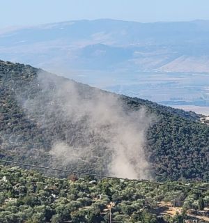 Liban-Sud: des missiles intercepteurs explosent au-dessus de Khiam
