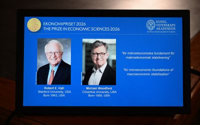 Le Nobel aux Américains Michael Woodford et Robert Hall pour des modèles permettant de stabiliser l'économie
