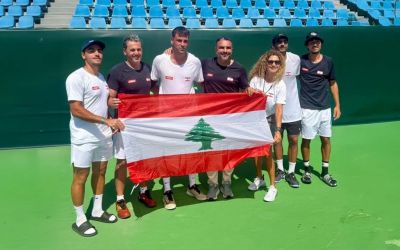 Coupe Davis : le Liban balaie la Syrie et poursuit sa remontée