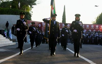 Syrie: une première promotion de policières fait son entrée
