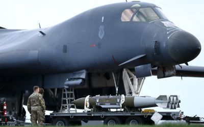 États-Unis: les bombardiers B-1 quittent la base britannique de Fairford