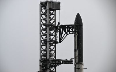 SpaceX vise pour la première fois l'orbite terrestre avec sa mégafusée Starship