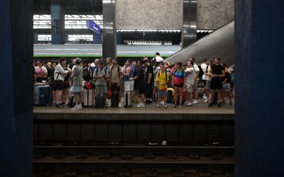 Un train pour Varsovie frappé par un drone russe en Ukraine