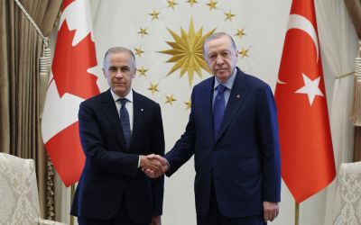 Le Premier ministre canadien en visite en Turquie
