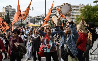 Grèce: «Comme en France», plus de 10.000 étudiants et enseignants dans la rue