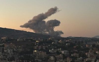 Liban-Sud: Israël intensifie ses frappes, un tué et six blessés à Arab Salim