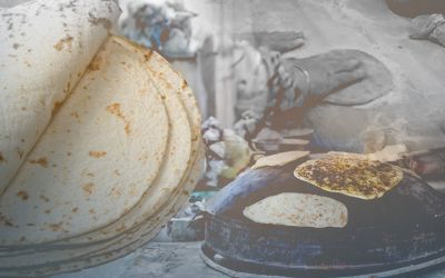 Le saj, le pain au bout des doigts