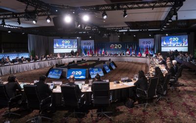 Au G20, les patrons américains de l'IA défendent une technologie incontournable