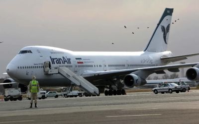Un avion commercial iranien se pose en Chine, malgré la menace de sanction américaine