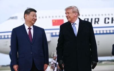 Xi reçu par un Trump aux petits soins