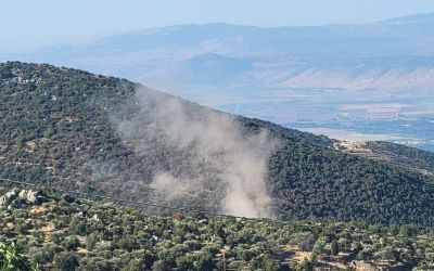 Liban-Sud: des missiles intercepteurs explosent au-dessus de Khiam