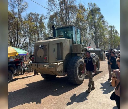 Le commandant en chef de l'armée effectue une tournée d'inspection à Zaoutar el-Gharbiyé