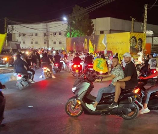 L’armée libanaise se déploie à la suite de cortèges à moto dans la banlieue sud de Beyrouth