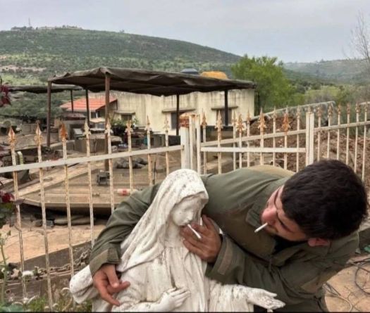 Le soldat israélien qui a fait fumer une statue de la Vierge au Liban emprisonné