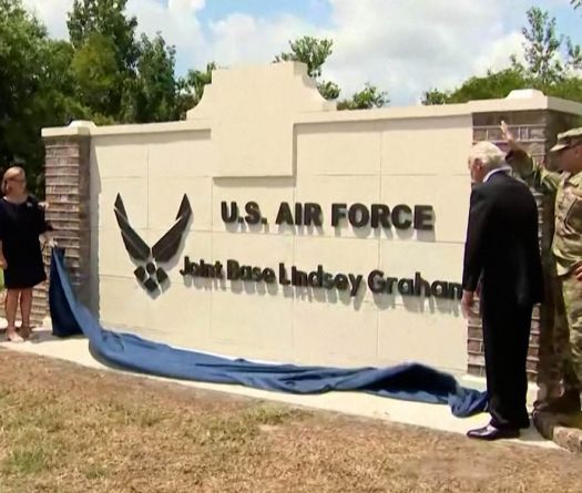 Une base militaire baptisée Lindsey Graham
