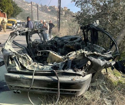 Une frappe israélienne dans la région de Saïda fait trois morts