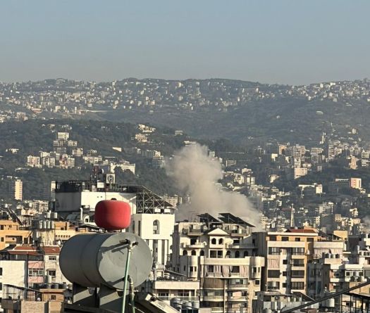 Frappe israélienne dans la banlieue sud, le numéro 2 du Hezbollah visé