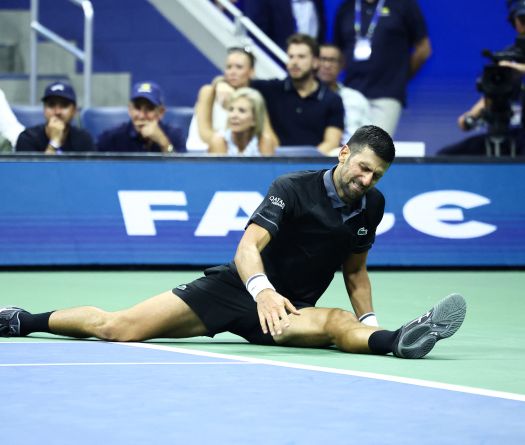 US Open: en grande souffrance, Djokovic rend les armes d'entrée