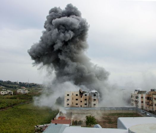 Guerre Israël–Hezb: les derniers développements de samedi en images