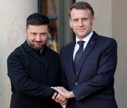 Zelensky arrive à l’Elysée pour un sommet des alliés de l’Ukraine