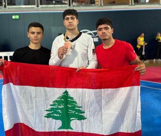 Taekwondo: Charbel Raad, le bronze au bout du combat à Luxembourg