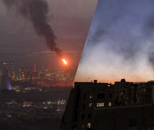 Frappes croisées: un aperçu visuel du bras de fer Israël-Iran