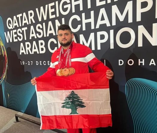 Haltérophilie&nbsp;: razzia libanaise à Doha, Zeitoun rafle 11 bronzes