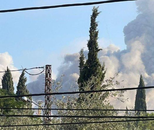 L'armée israélienne cible des infrastructures du Hezbollah au Liban-Sud