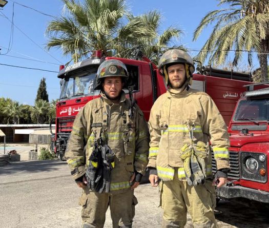 Pompiers du Liban: au cœur des flammes et des épreuves humaines