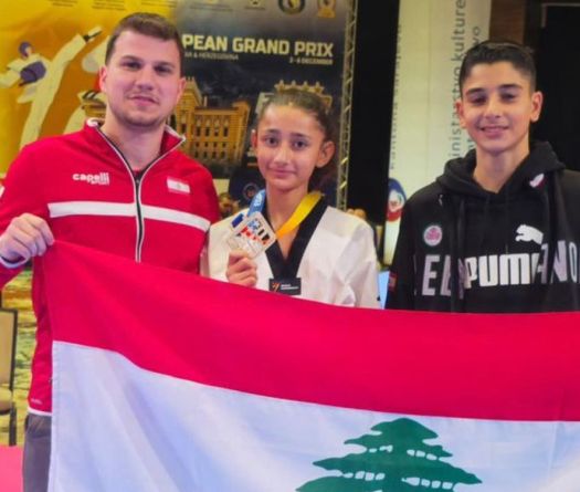 Taekwondo : une bronze précieuse pour Jane Abboud au Grand Prix de Sarajevo
