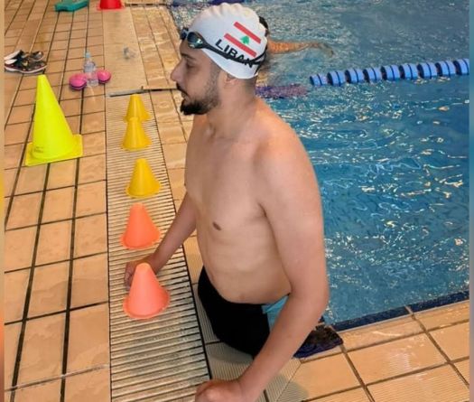 Para-natation&nbsp;: Abdallah Yassine ouvre une voie bleue pour le Liban
