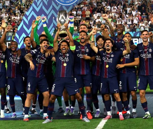Supercoupe d’Europe: le PSG reprend là où il s’était arrêté