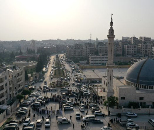Des frappes ont touché un aéroport militaire dans le nord-ouest de la Syrie