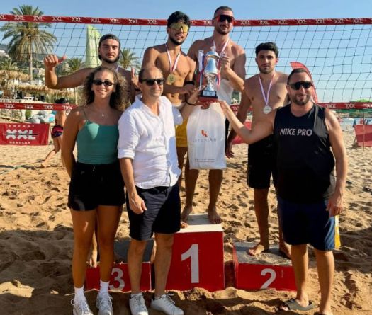 Beach-volley universitaire: l’USEK et la LAU sacrés, le Liban file au Mondial
