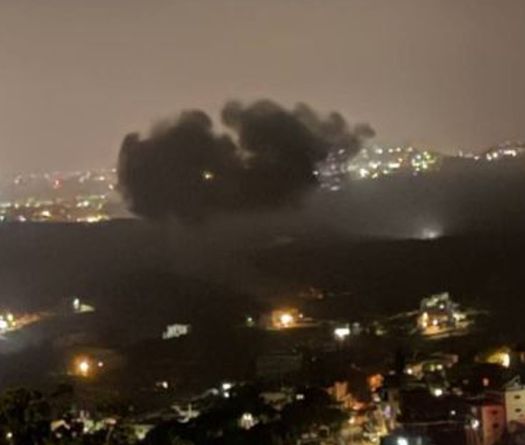 Raids israéliens nocturnes samedi, au nord du Litani