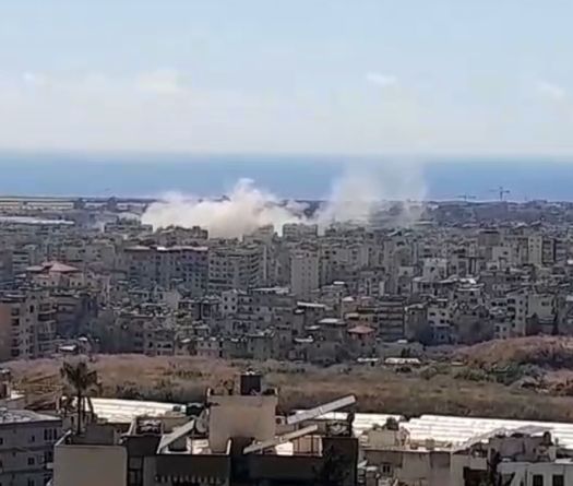 Deux bâtiments visés dans la banlieue sud de Beyrouth