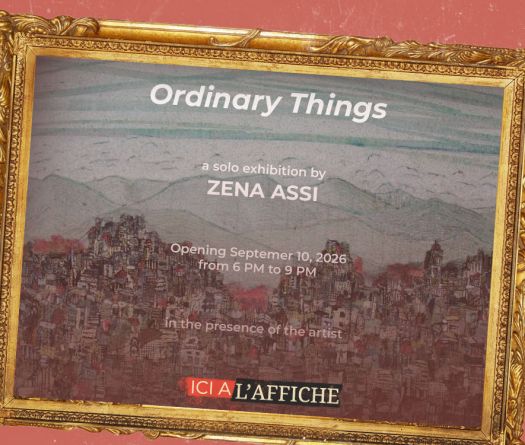À l’affiche! Zena Assi explore l’identité avec «Ordinary Things» à la Galerie Tanit