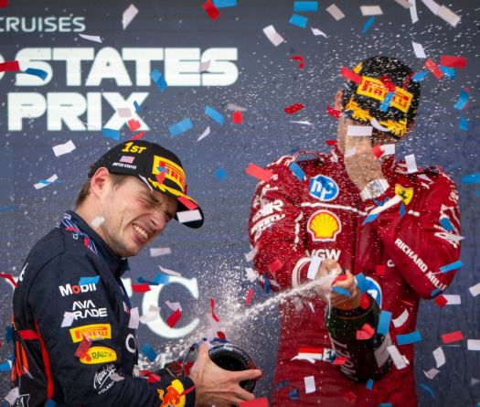 F1: impérial aux Etats-Unis, Verstappen se relance dans la course au titre