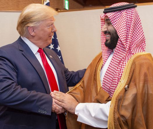 Trump reçoit le prince héritier saoudien avec tous les égards
