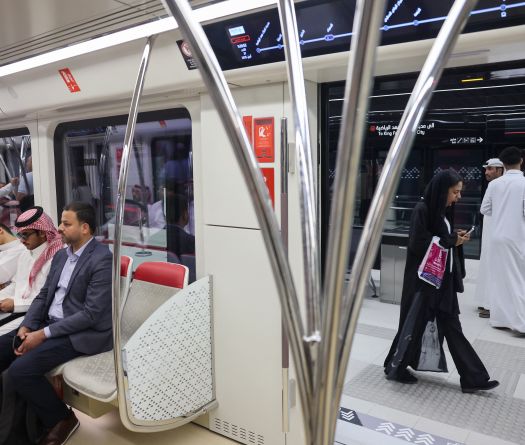À Riyad, le métro comme vecteur de brassage social