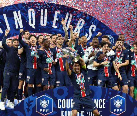 Coupe de France: le PSG fait le plein de confiance avant l'Inter