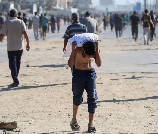 Pour l'ONU, 100% de la population de Gaza est menacée de famine