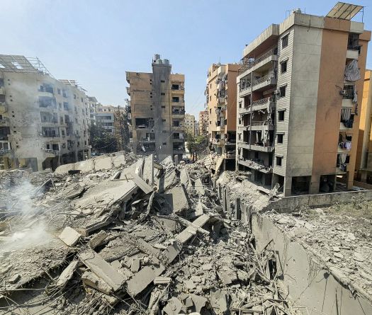 La banlieue sud, au lendemain de la quatrième frappe sur Beyrouth depuis le cessez-le-feu
