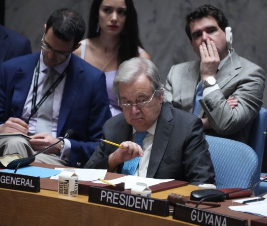 Iran-Israël: le chef de l'ONU met en garde contre un \