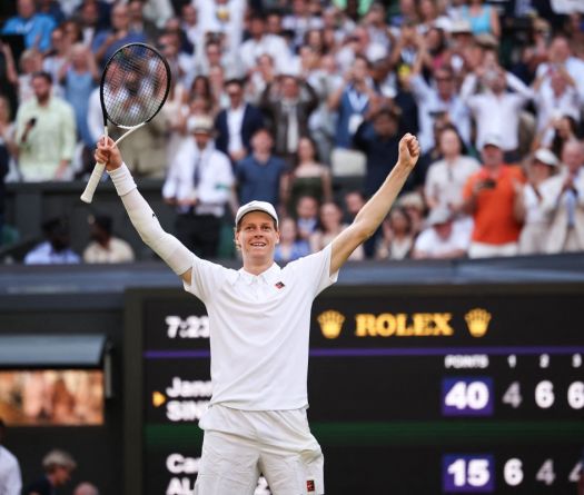 Wimbledon: Sinner détrône Alcaraz et venge son échec parisien