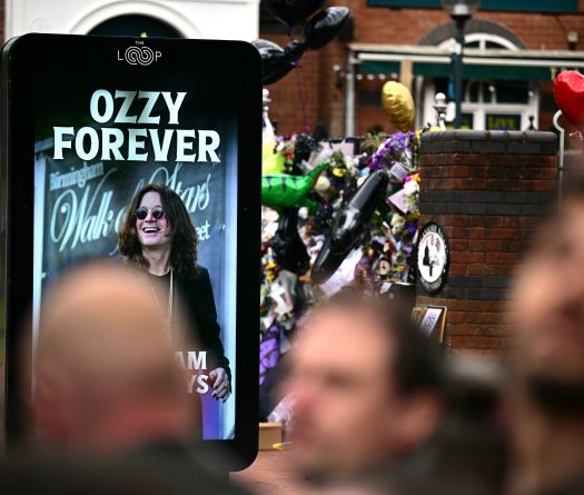 «Merci Ozzy»: Birmingham rend un dernier hommage au Prince des Ténèbres